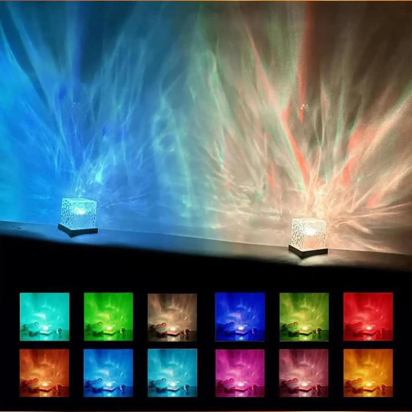Light-Emitting Ocean Cube